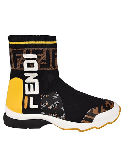 fendi x fila sock sneakers|fila x fendi sneakers.